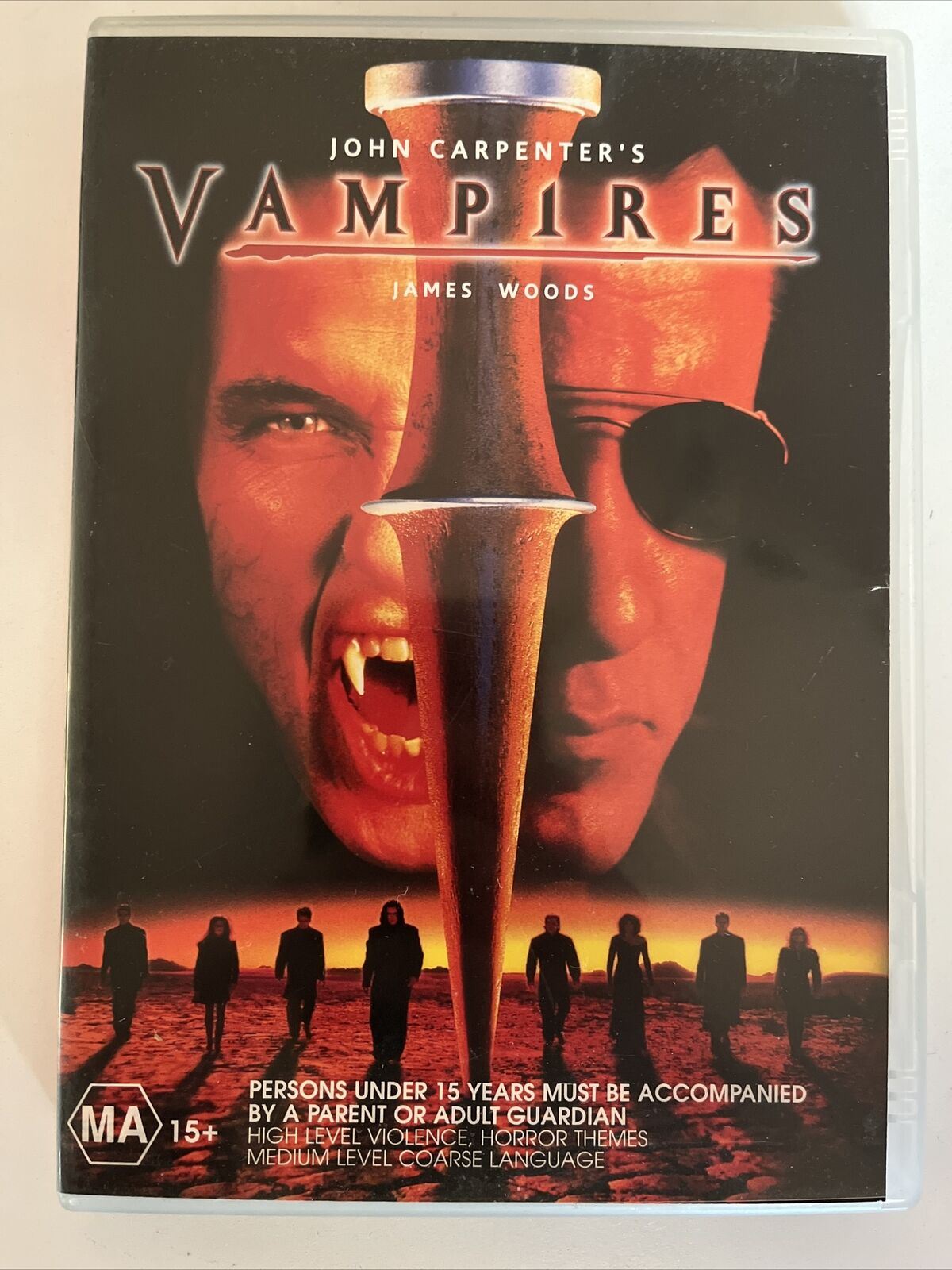 John Carpenter's Vampires (DVD, 1998) James Woods, Daniel Baldwin. Region 4