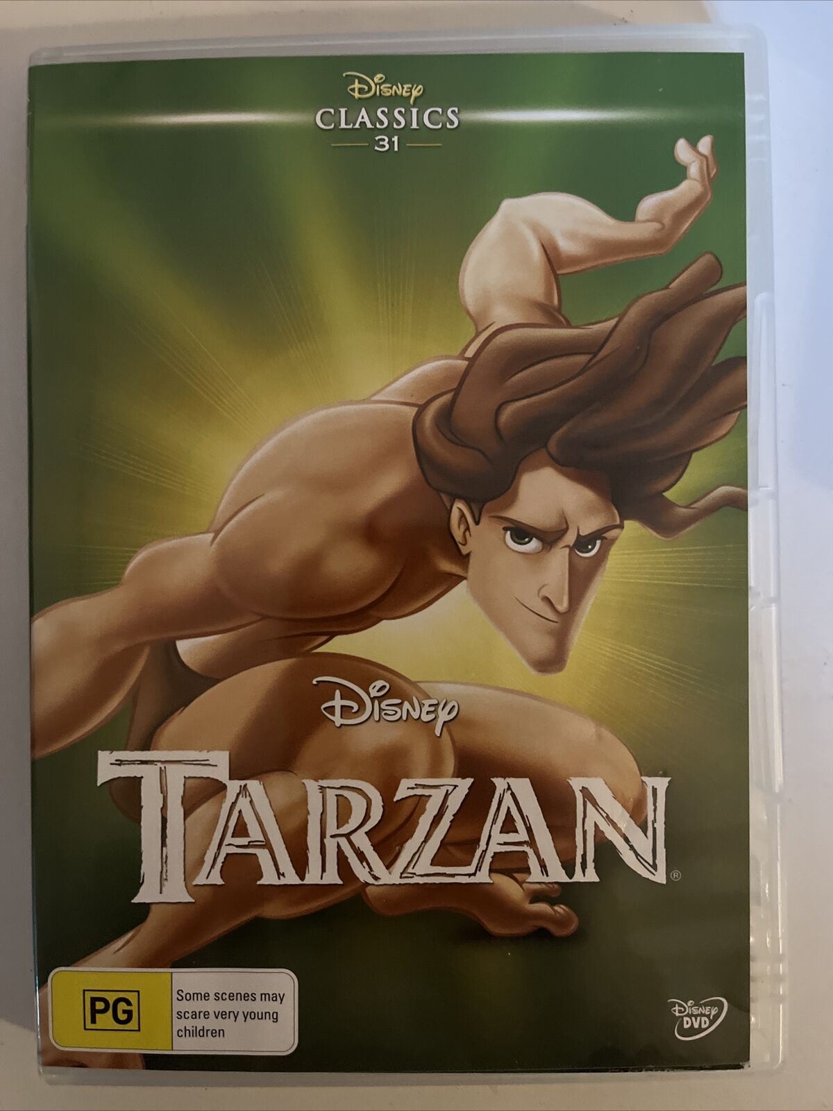 Tarzan (DVD, 1999) Disney Animated Film Classic. Region 4