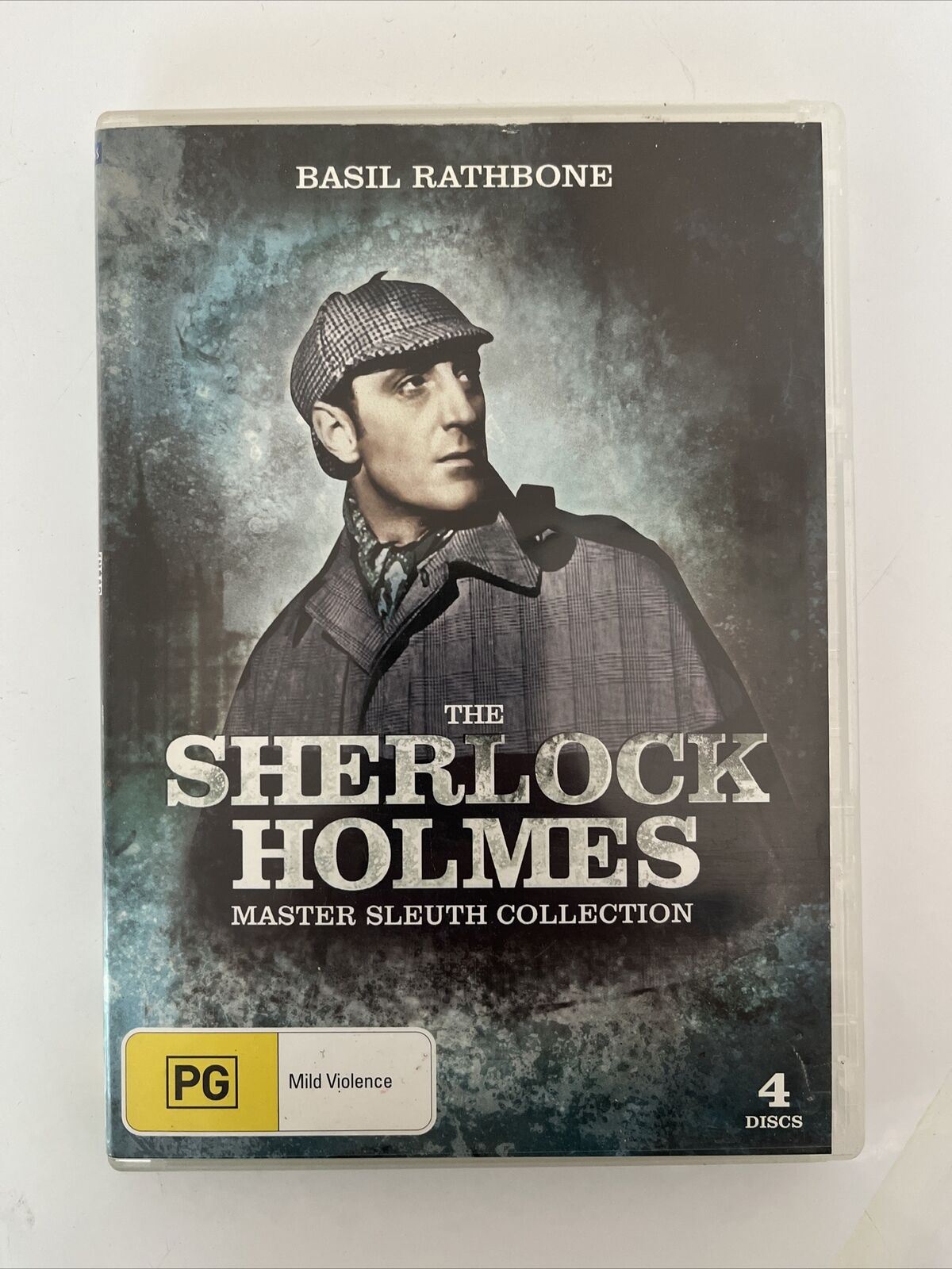 The Sherlock Holmes Collection (DVD, 2009, 4-Disc Set) Basil Rathbone. 4 Films