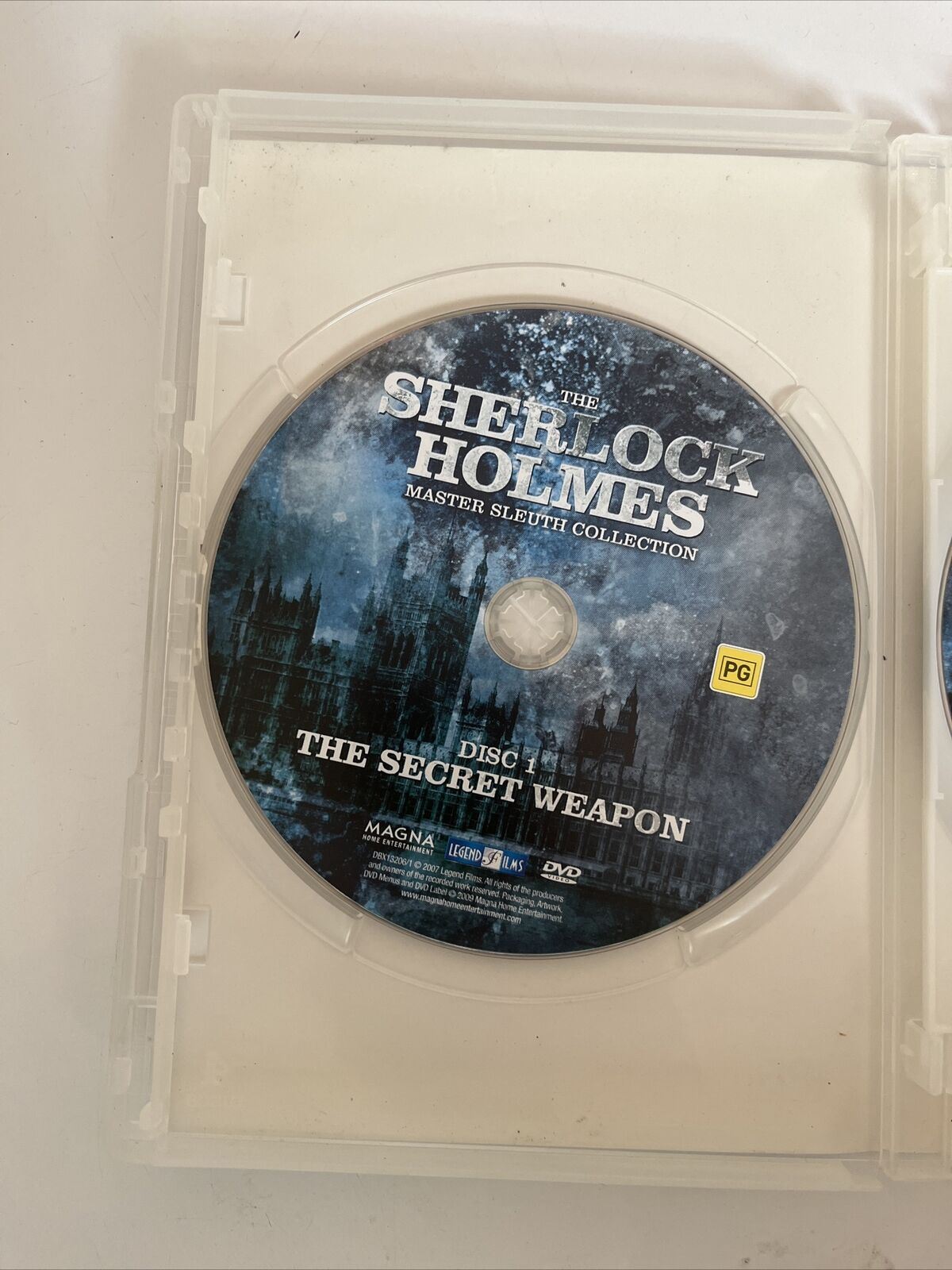 The Sherlock Holmes Collection (DVD, 2009, 4-Disc Set) Basil Rathbone. 4 Films