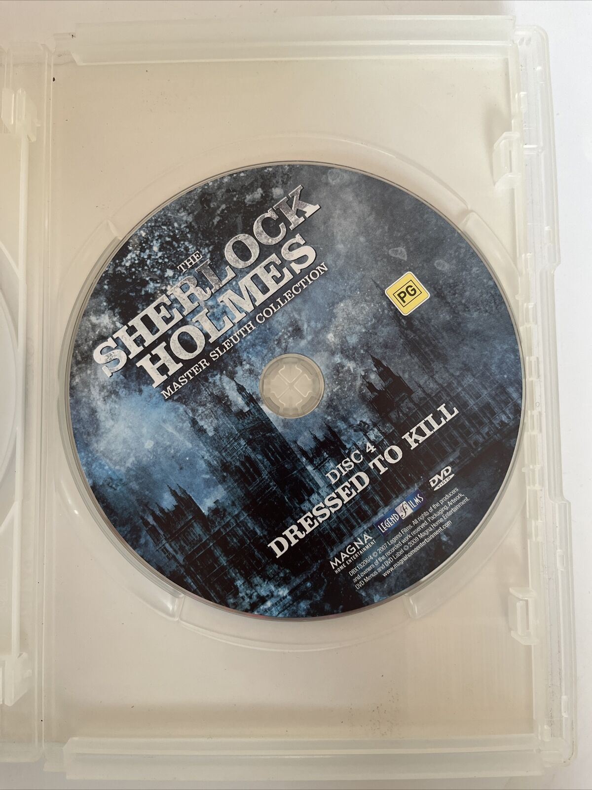 The Sherlock Holmes Collection DVD 2009 4 Disc Set Basil