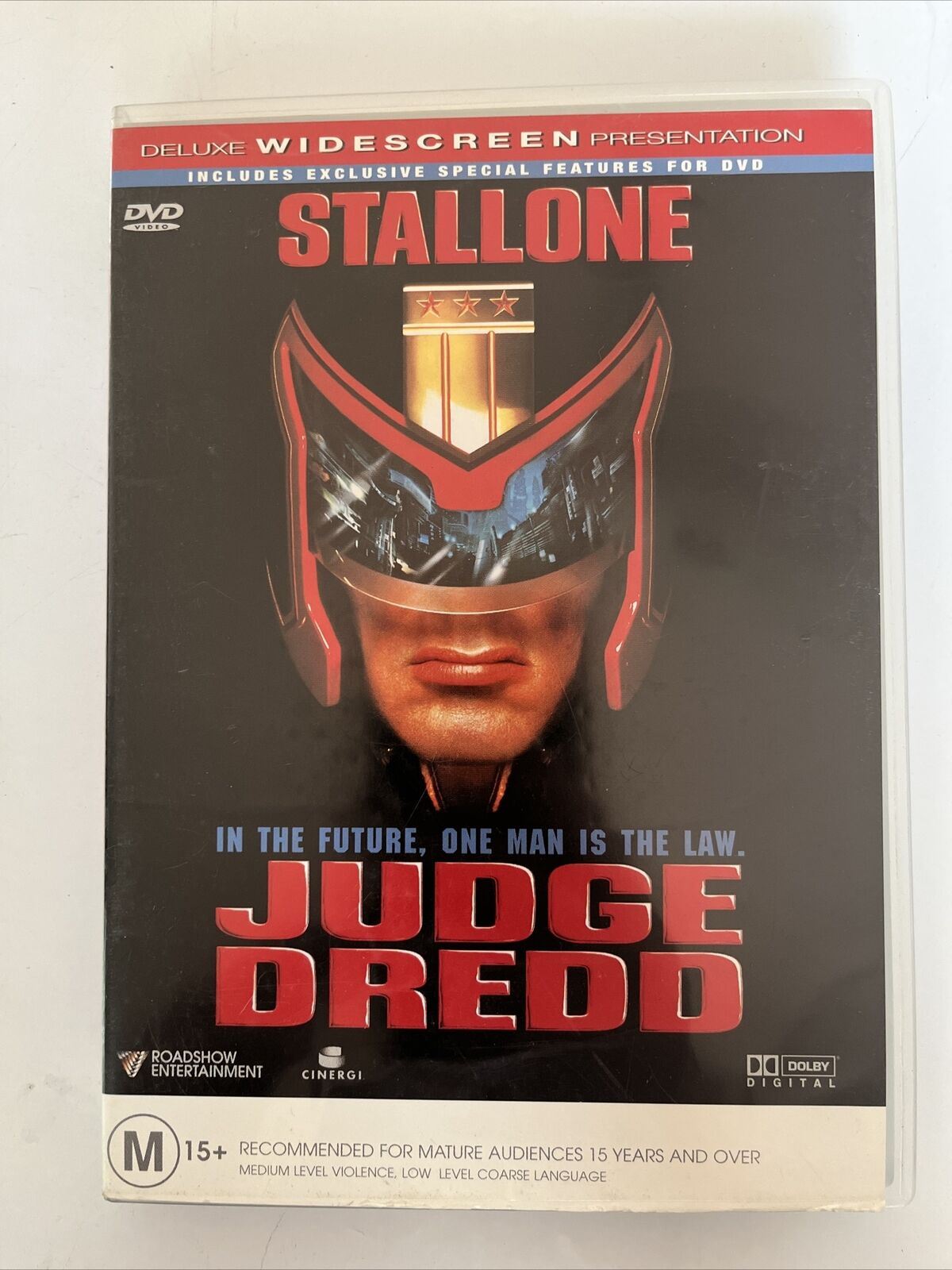 Judge Dredd (DVD, 1995) Sylvester Stallone, Armand Assante, Diane Lane. Region 4