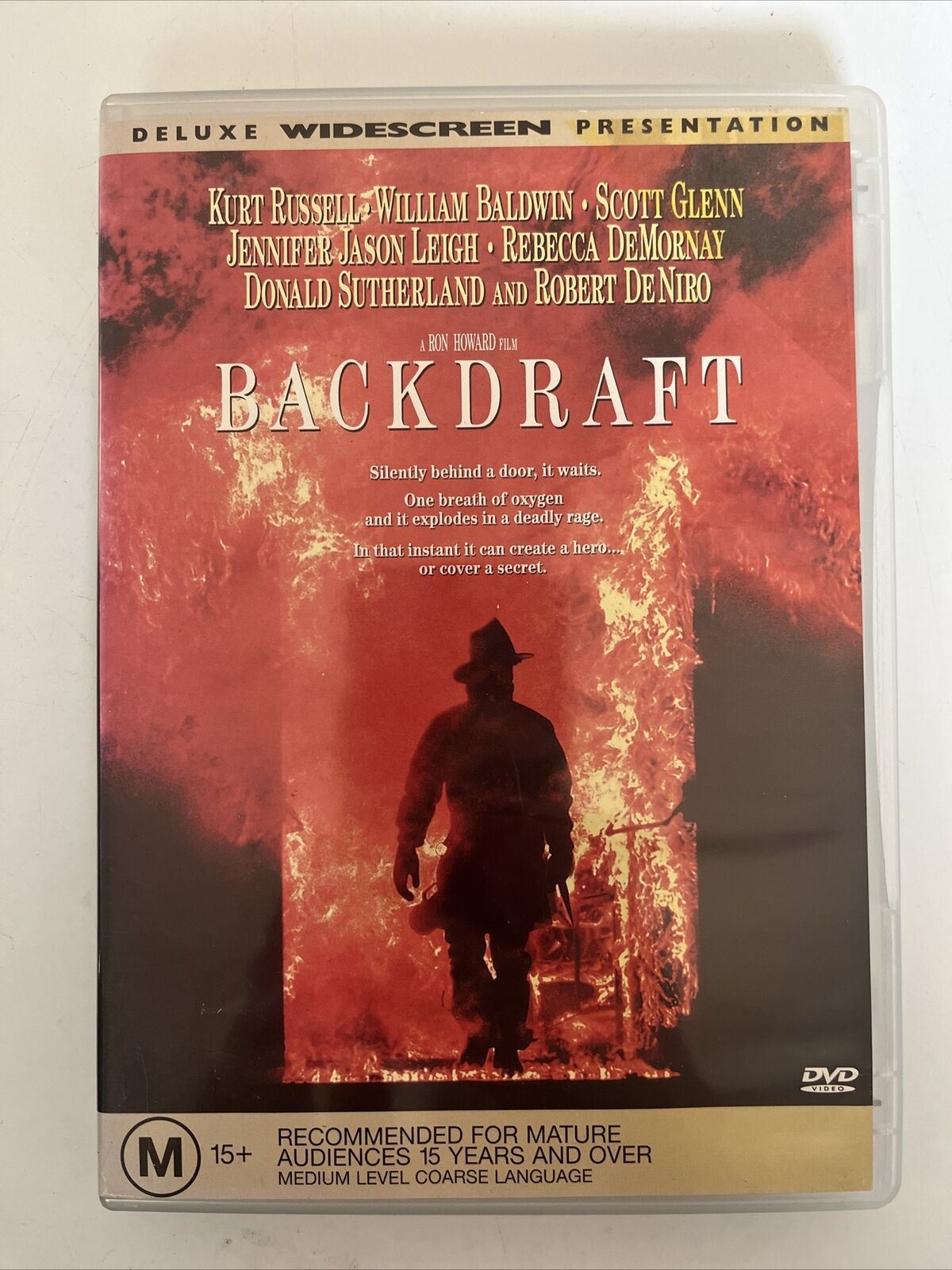 Backdraft (DVD, 1991) Kurt Russell, William Baldwin, Robert De Niro. Region 4