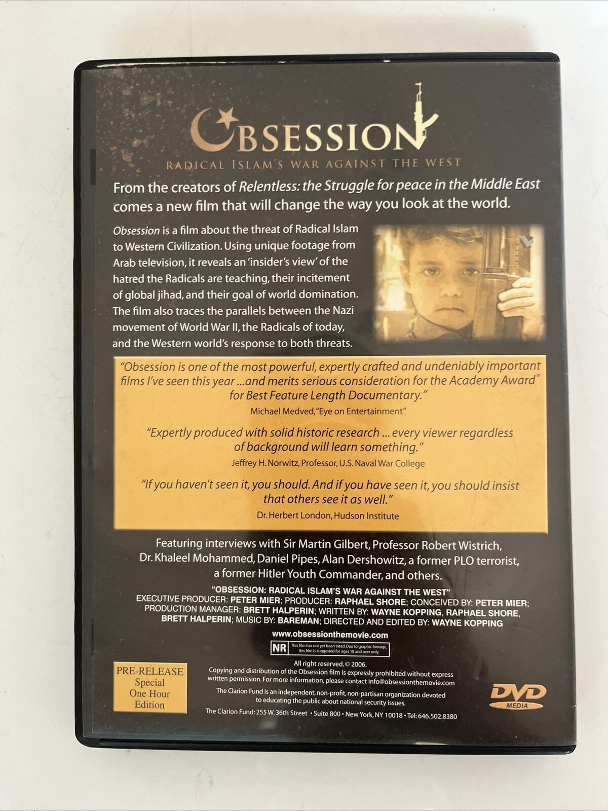 Obsession (DVD, 2006) Documentary