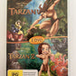 Disney Tarzan 1 & 2 (DVD, 1999) Animated Films. Region 4
