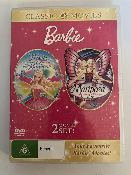 Barbie - Mariposa & The Fairy Princess (DVD, 2013)