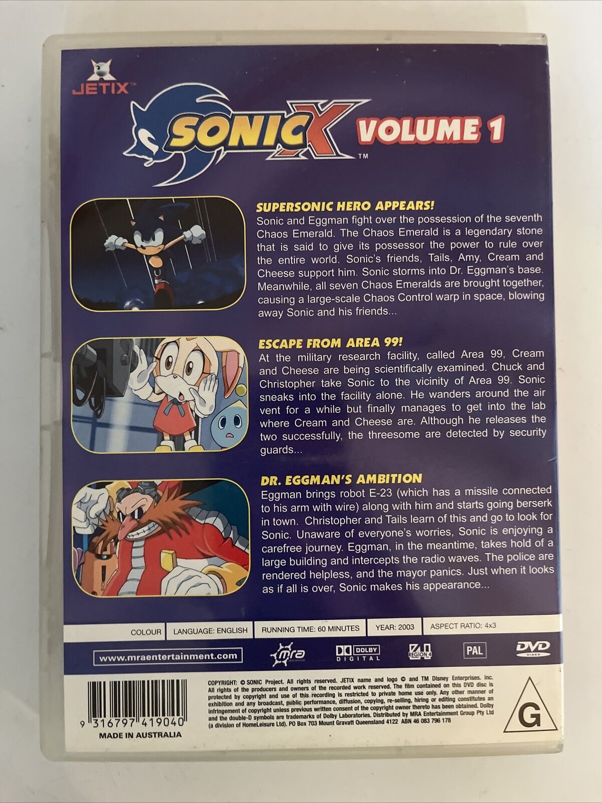 Sonic X - Sonic Retro