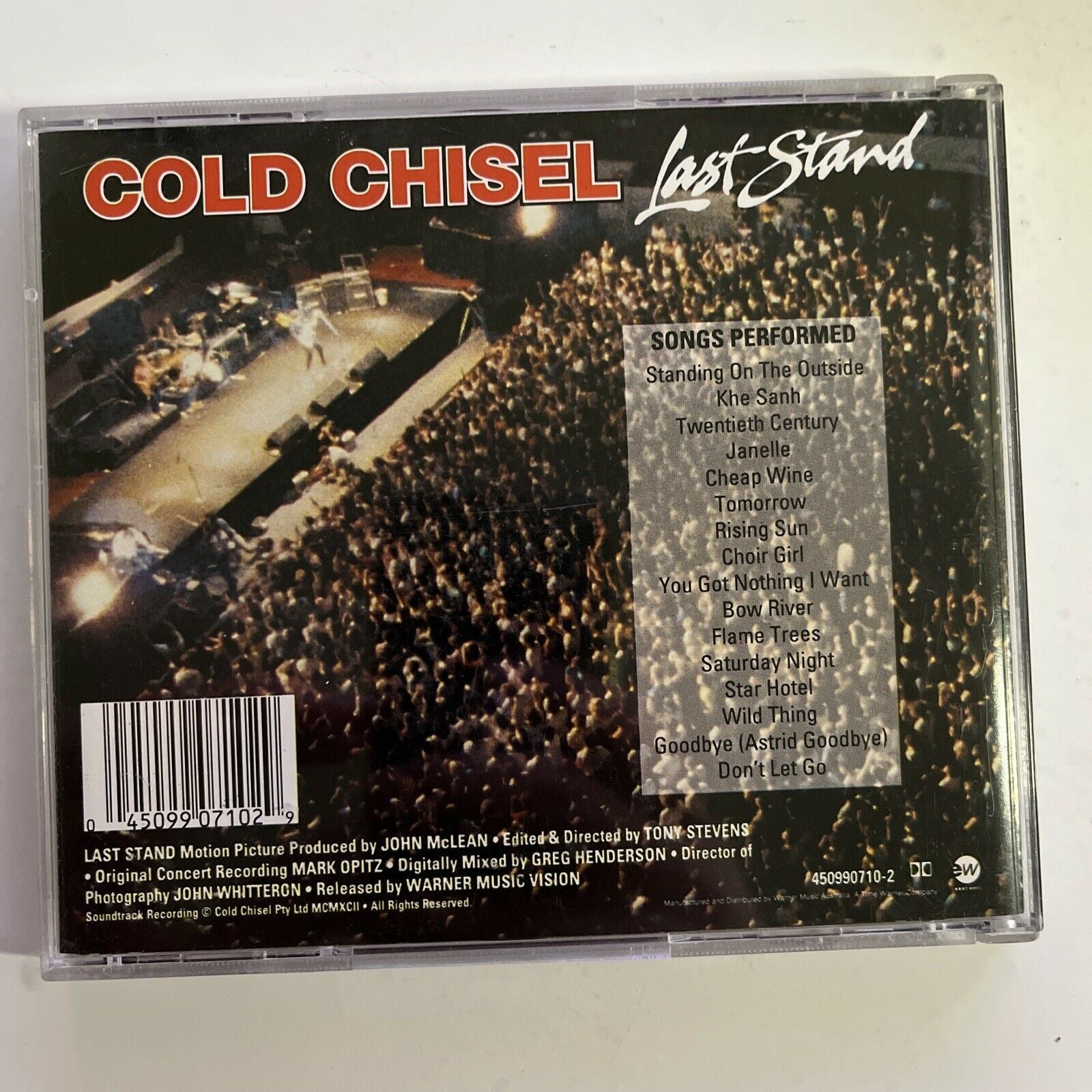 Cold Chisel – Last Stand (CD, 1992) Album – Retro Unit