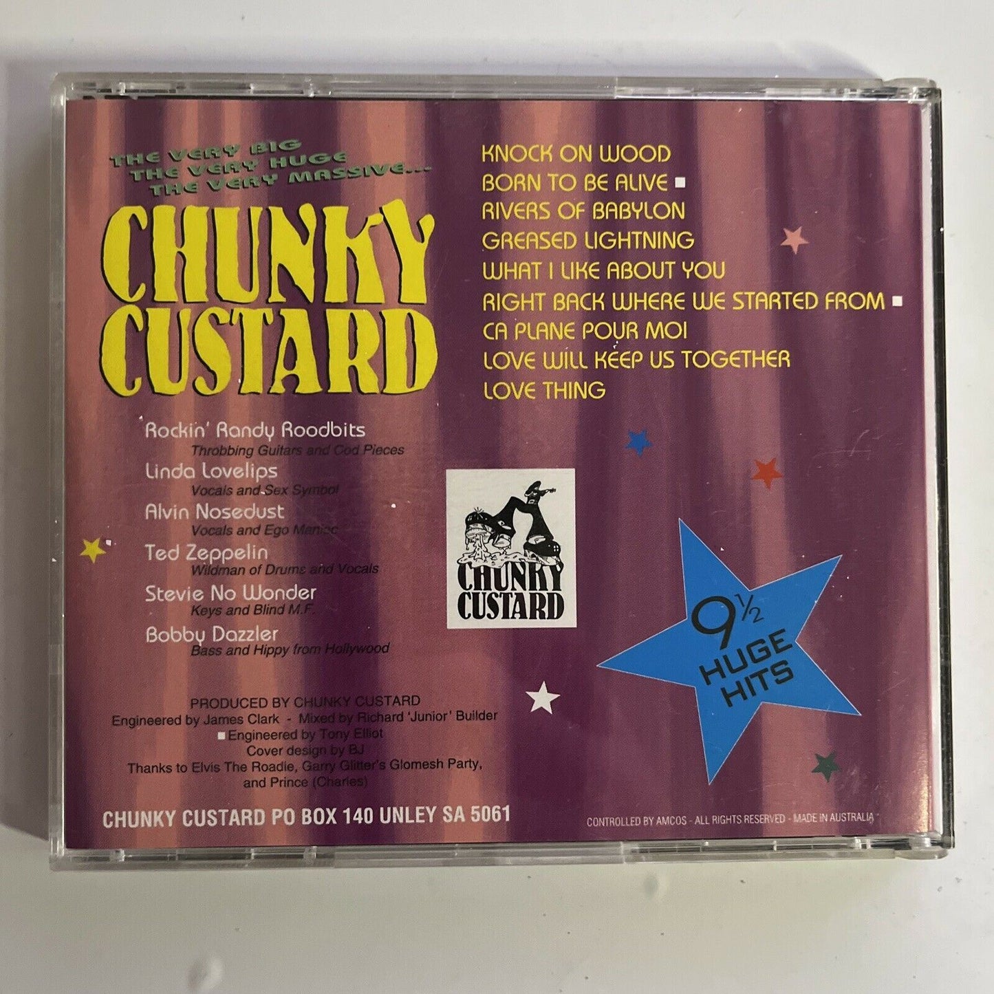 Chunky Custard Explosive 70s CD Album