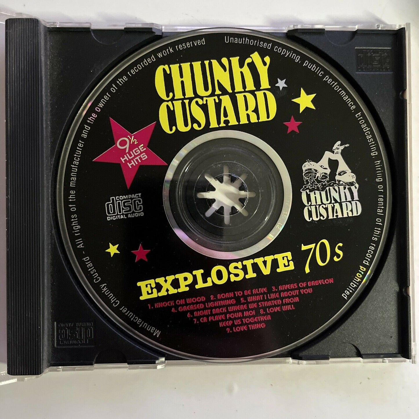 Chunky Custard Explosive 70s CD Album