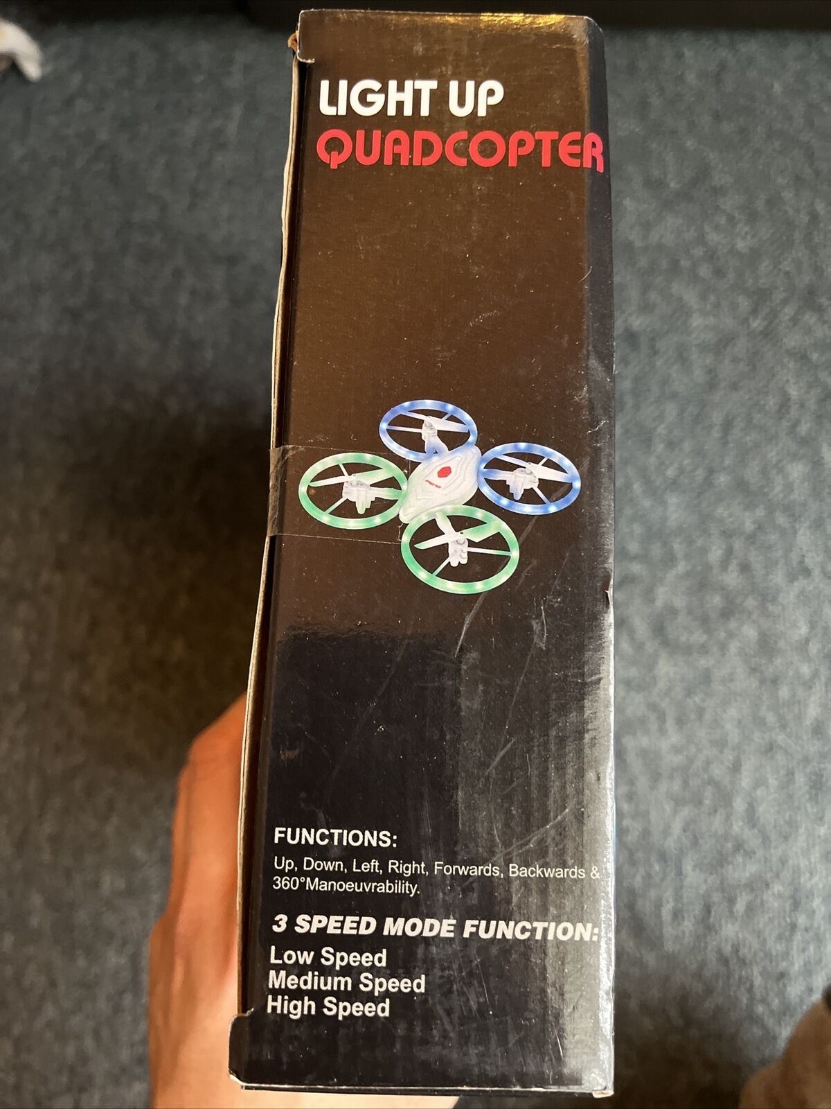 Light Up Quadcopter Toy Remote 3 Speed