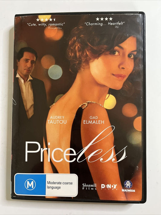 Priceless (DVD, 2006) Audrey Tautou, Gad Elmaleh. French Comedy. Region 4