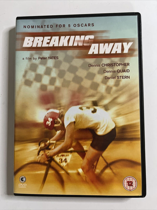 Breaking Away (DVD, 1979) Dennis Christopher, Dennis Quaid NEW Region 2