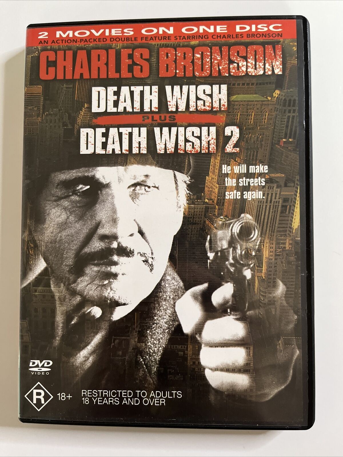 Death Wish 1 & 2 - Ultimate Collector's Edition (DVD, 1974) Charles Bronson