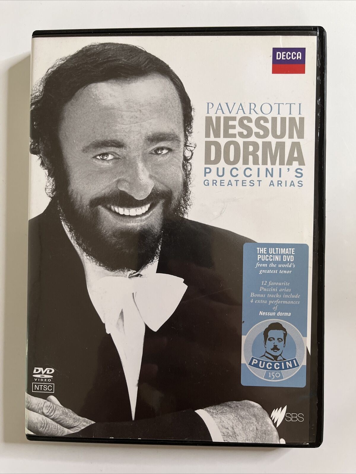 Luciano Pavarotti Nessun Dorma Puccini s Greatest Arias DVD 2008 luciano-pavarotti-nessun-dorma-puccini-s-greatest-arias-dvd-2008
