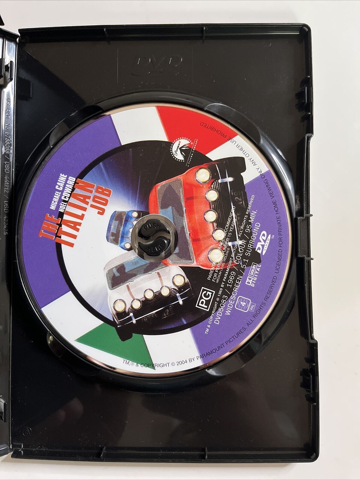 The Italian Job (DVD, 1969) Michael Caine, Noel Coward, Maggie Blye. Region 4