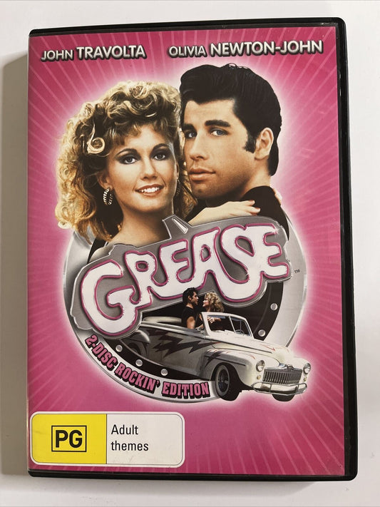 Grease Special Edition (DVD,1978) John Travolta, Olivia Newton-John NEW Region 4