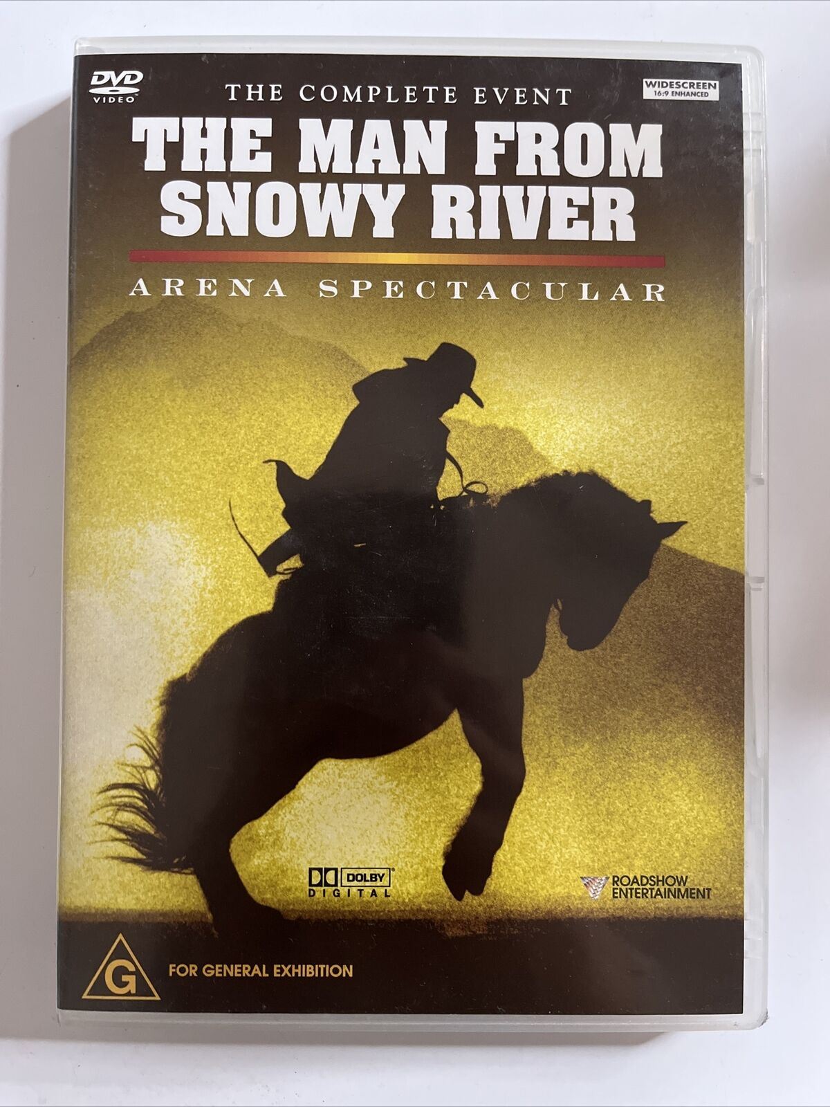 The Man From Snowy River - Arena Spectacular (DVD, 2002) NEW Region 4