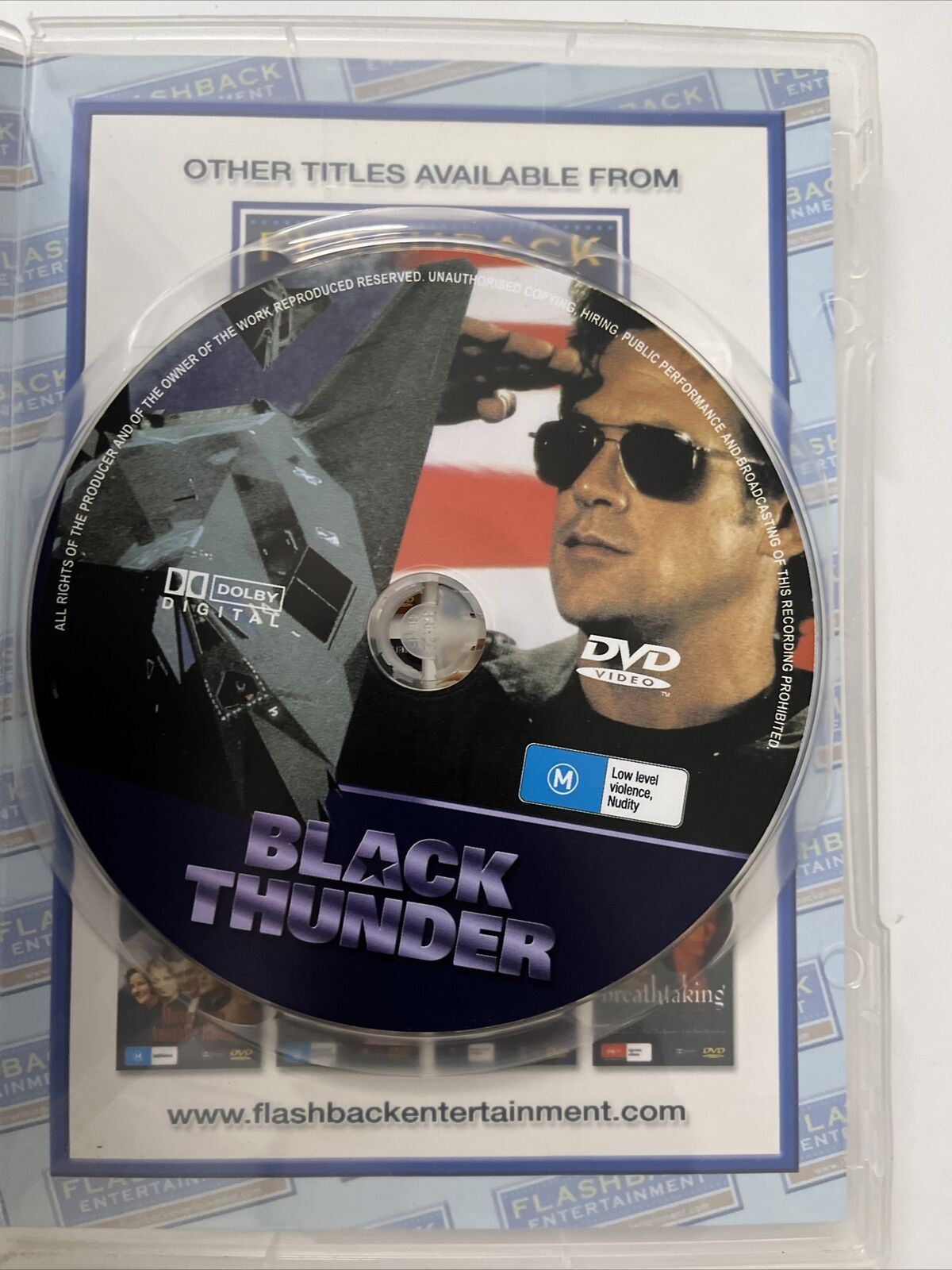 Black Thunder (DVD, 1998) Marcus Aurelius, Catherine Bell. All Regions