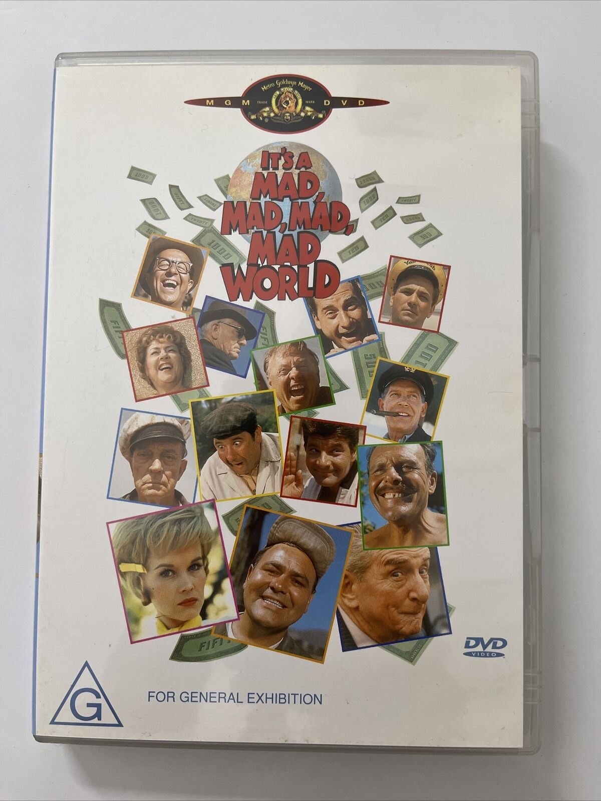 It's A Mad, Mad, Mad, Mad World (DVD, 1963) NEW Spencer Tracy, Milton Berle Reg4