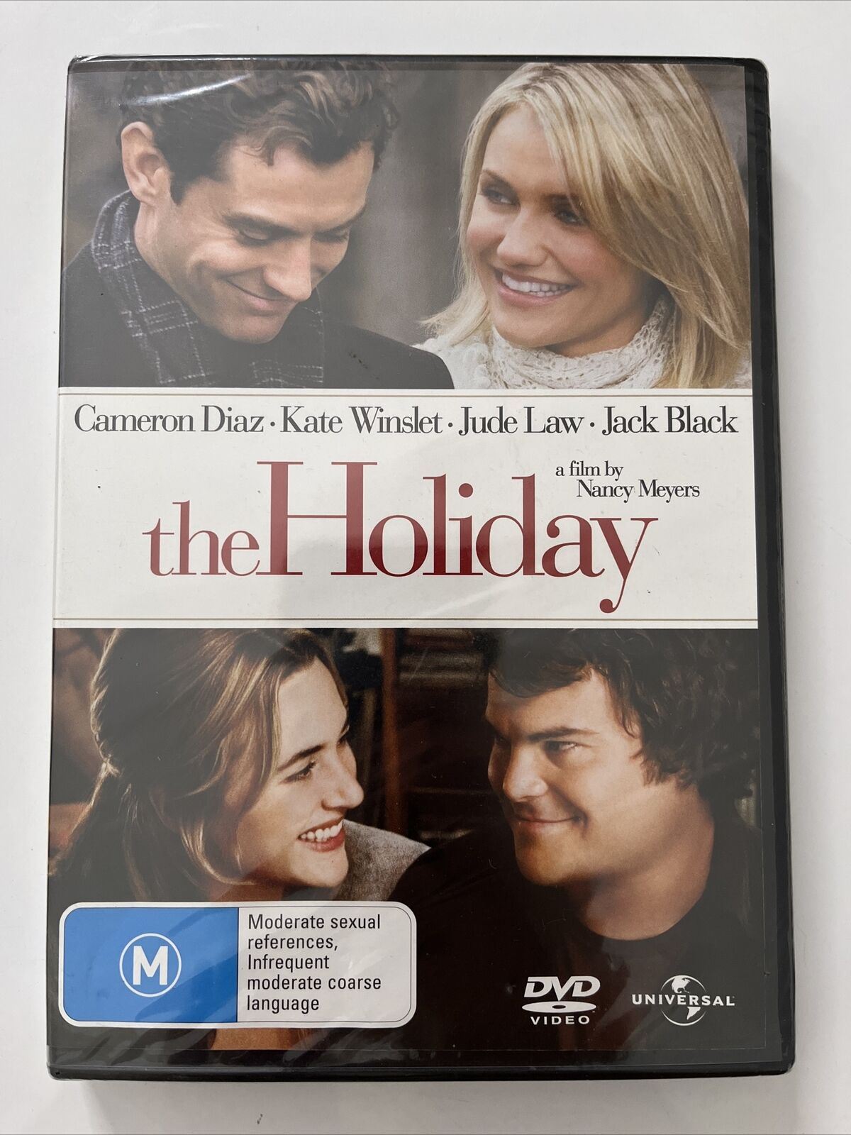 *New Sealed* The Holiday (DVD, 2006) Kate Winslet, Cameron Diaz, Jack Black