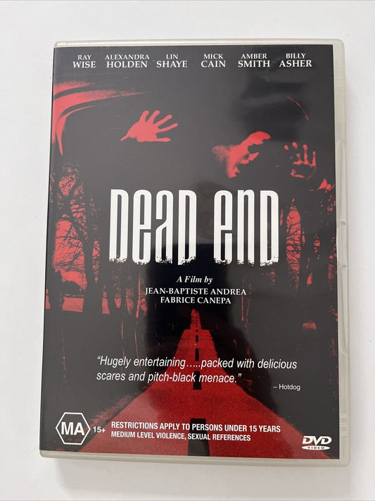 Dead End (DVD, 2003) Ray Wise, Alexandra Holden. Horror Film NEW Region 4