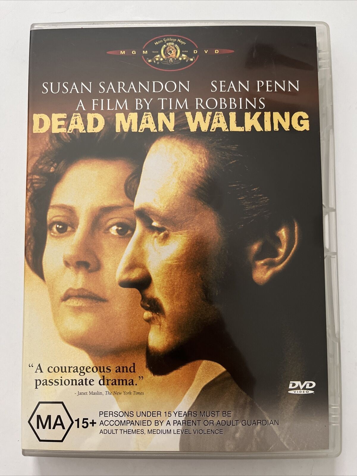 Dead Man Walking (DVD, 1995) NEW Susan Sarandon, Sean Penn. Region 4