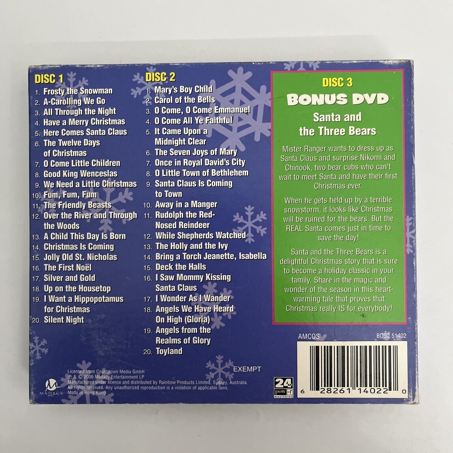 40 Kids Christmas Favorites by The Countdown Kids (CD, 2-Disc, 2004) Album