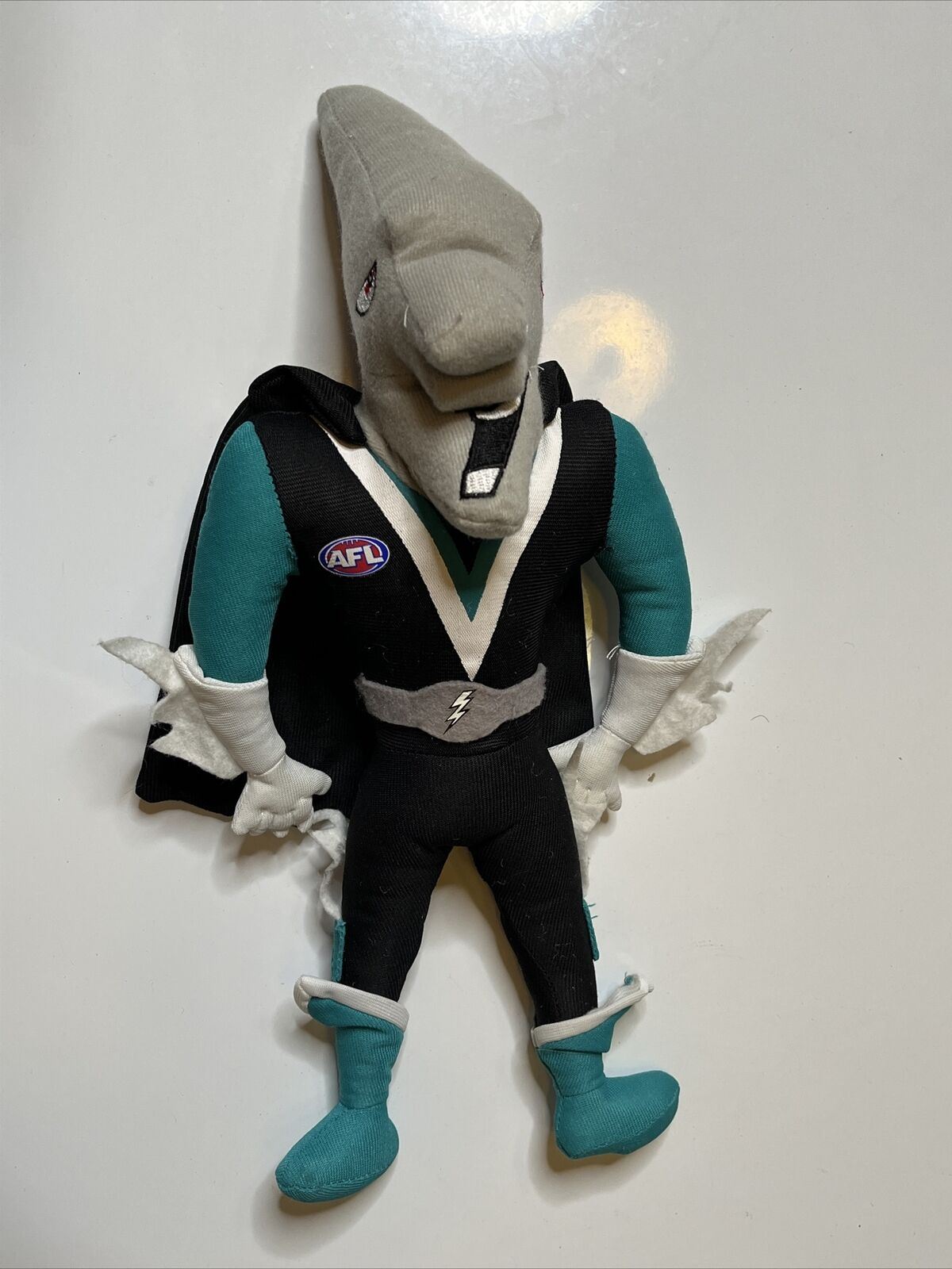AFL Port Adelaide Power Mascot Plush Toy 33cm Tommy Thunda Power