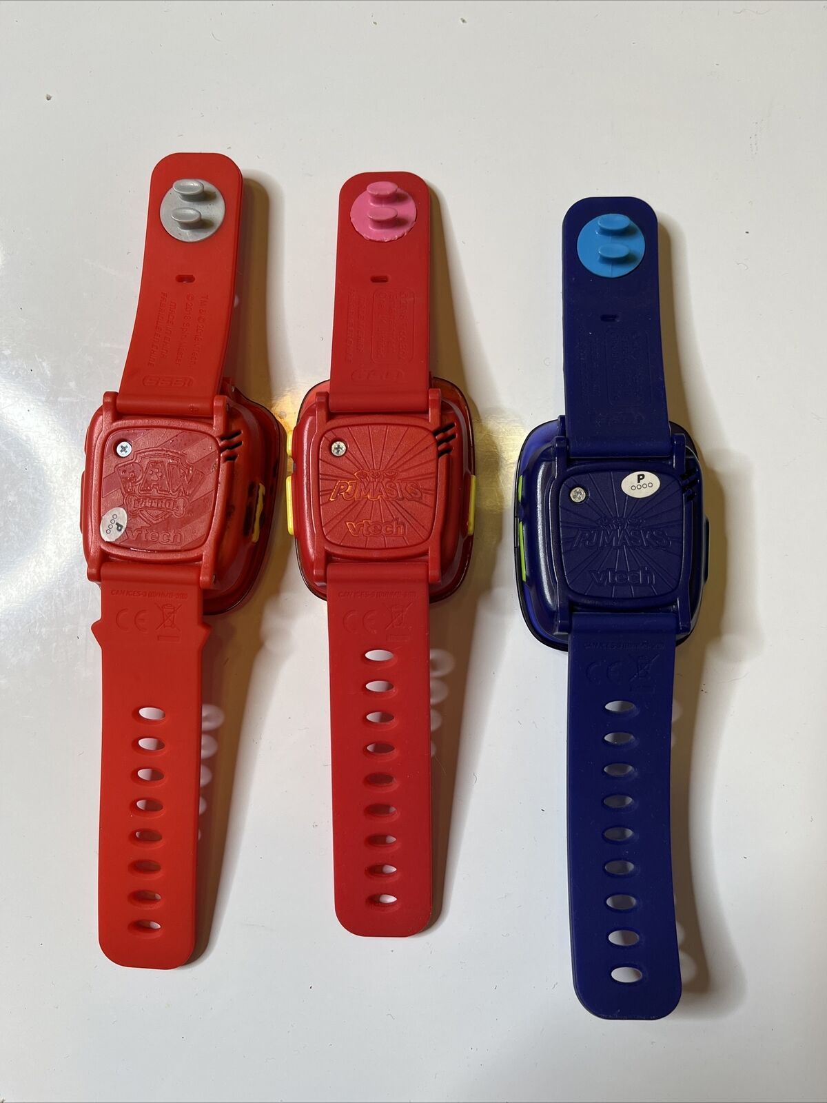 3x PJ Masks + Paw Patrol Learning Watches with 4 in-built games