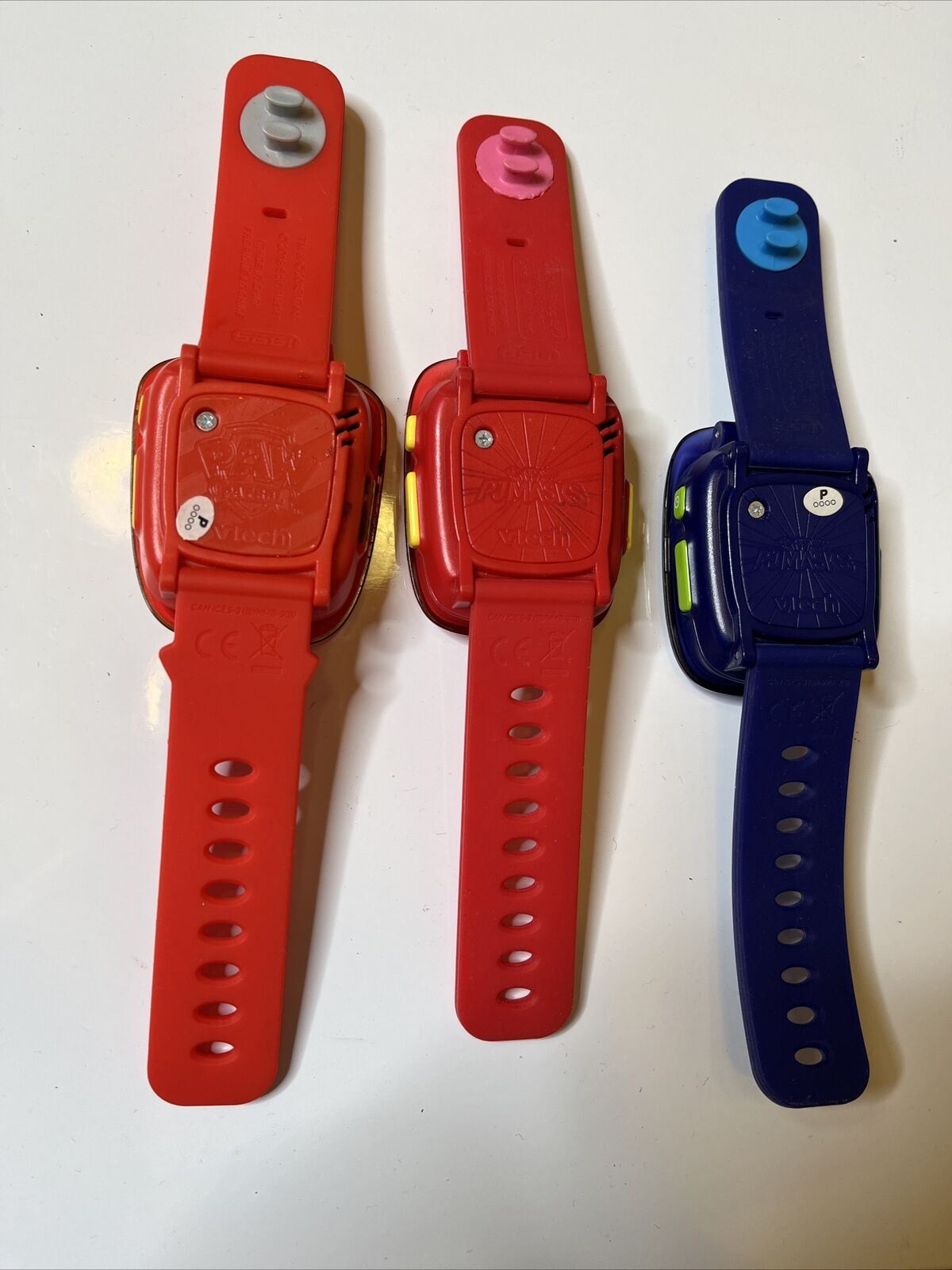 3x PJ Masks + Paw Patrol Learning Watches with 4 in-built games