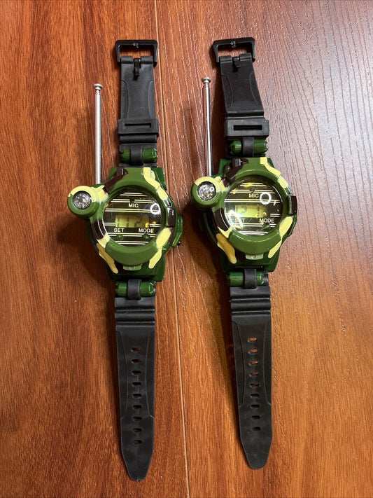 2x Walkie Talkie Watch