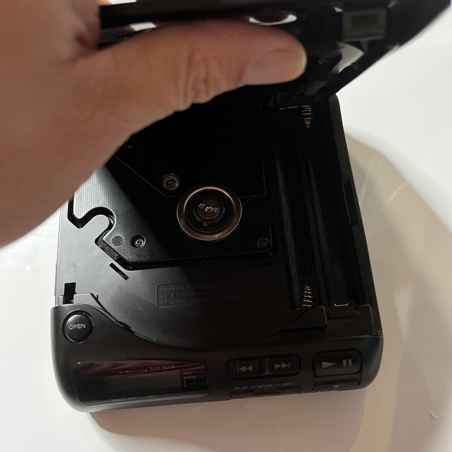 Vintage Sony Car Discman Walkman D-800K CD Player Anti-Shock 1989
