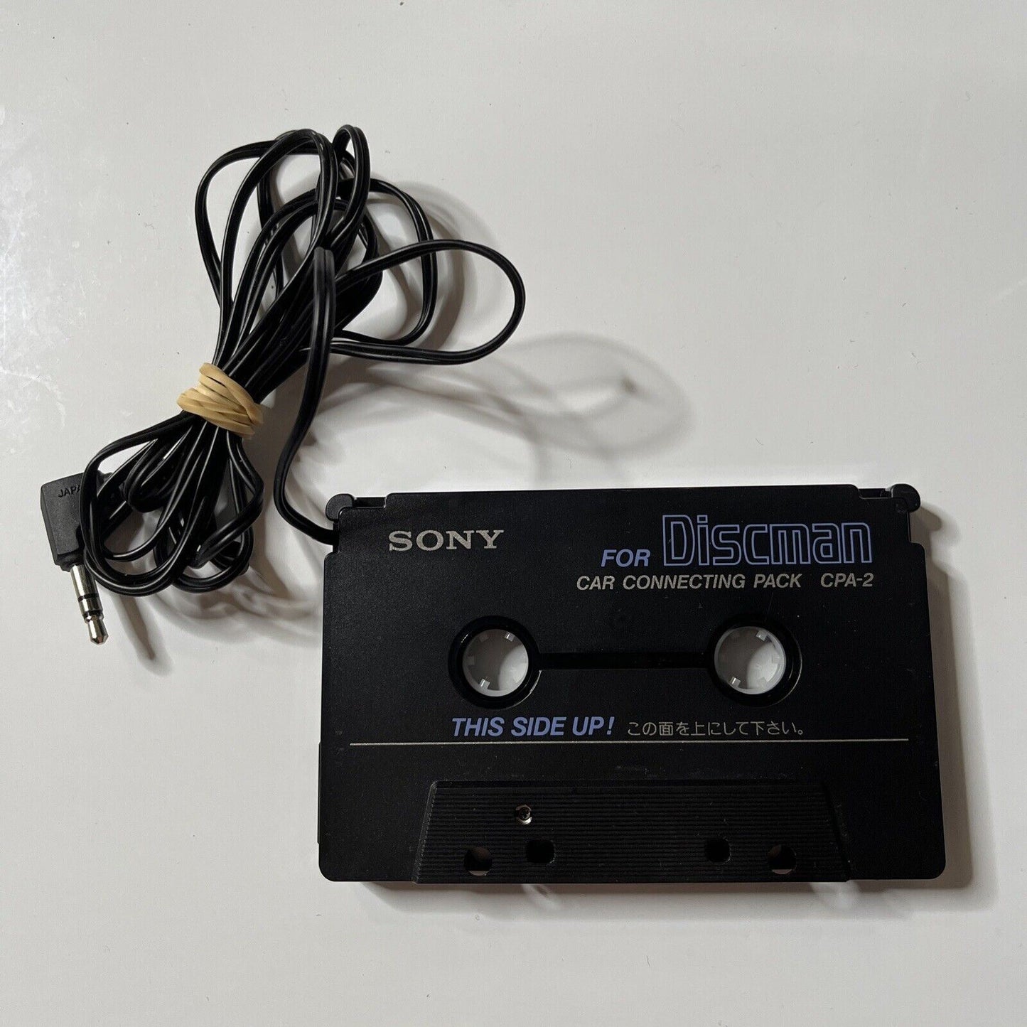 Genuine Sony Discman Cassette Audio CPA-2 3.5mm Connecting Pack Made In Japan