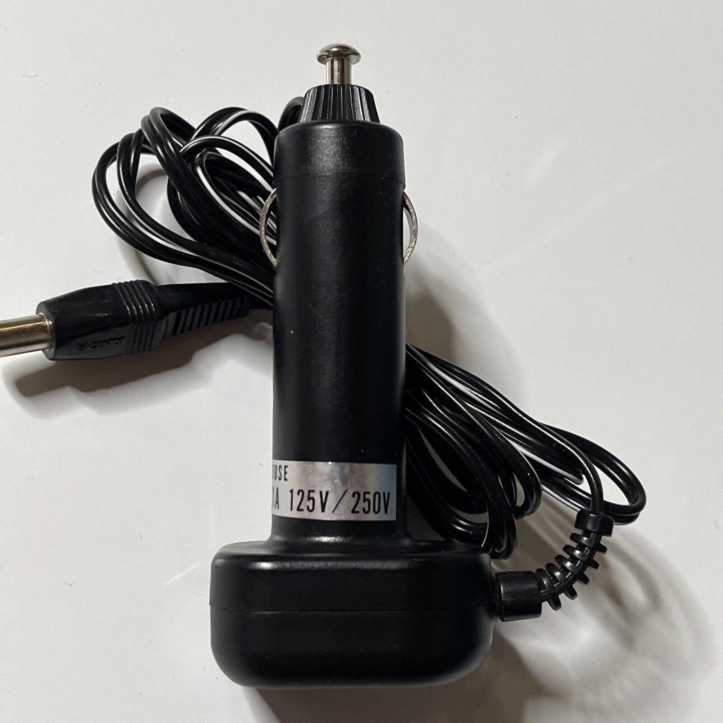 Genuine Sony Car Battery Cord DCC-50 Cig Charger Power Supply For Sony Discman