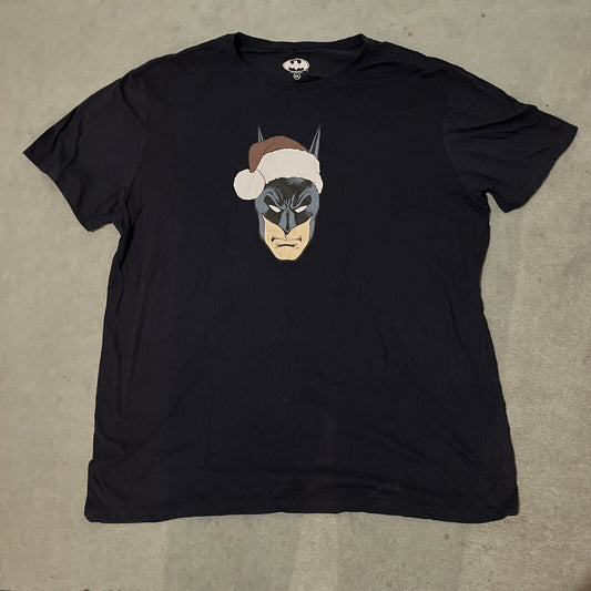 Batman 4XL T-shirt Authentic Black Christmas Hat
