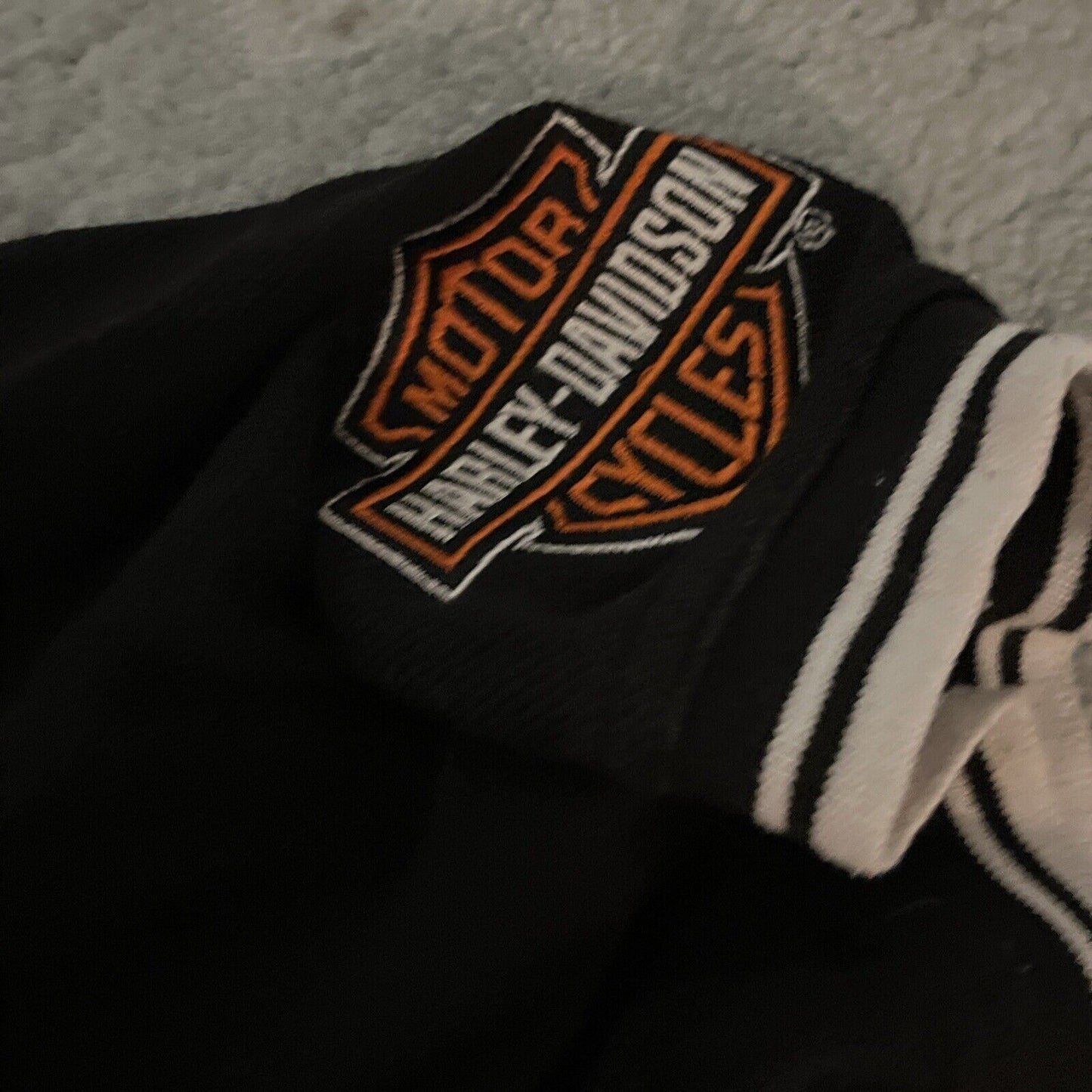 Harley Davidson Australia Castalloy Shirt Short Sleeve Black Large Authentic