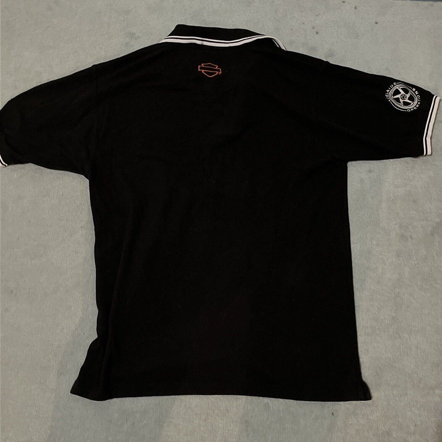 Harley Davidson Australia Castalloy Shirt Short Sleeve Black Large Authentic