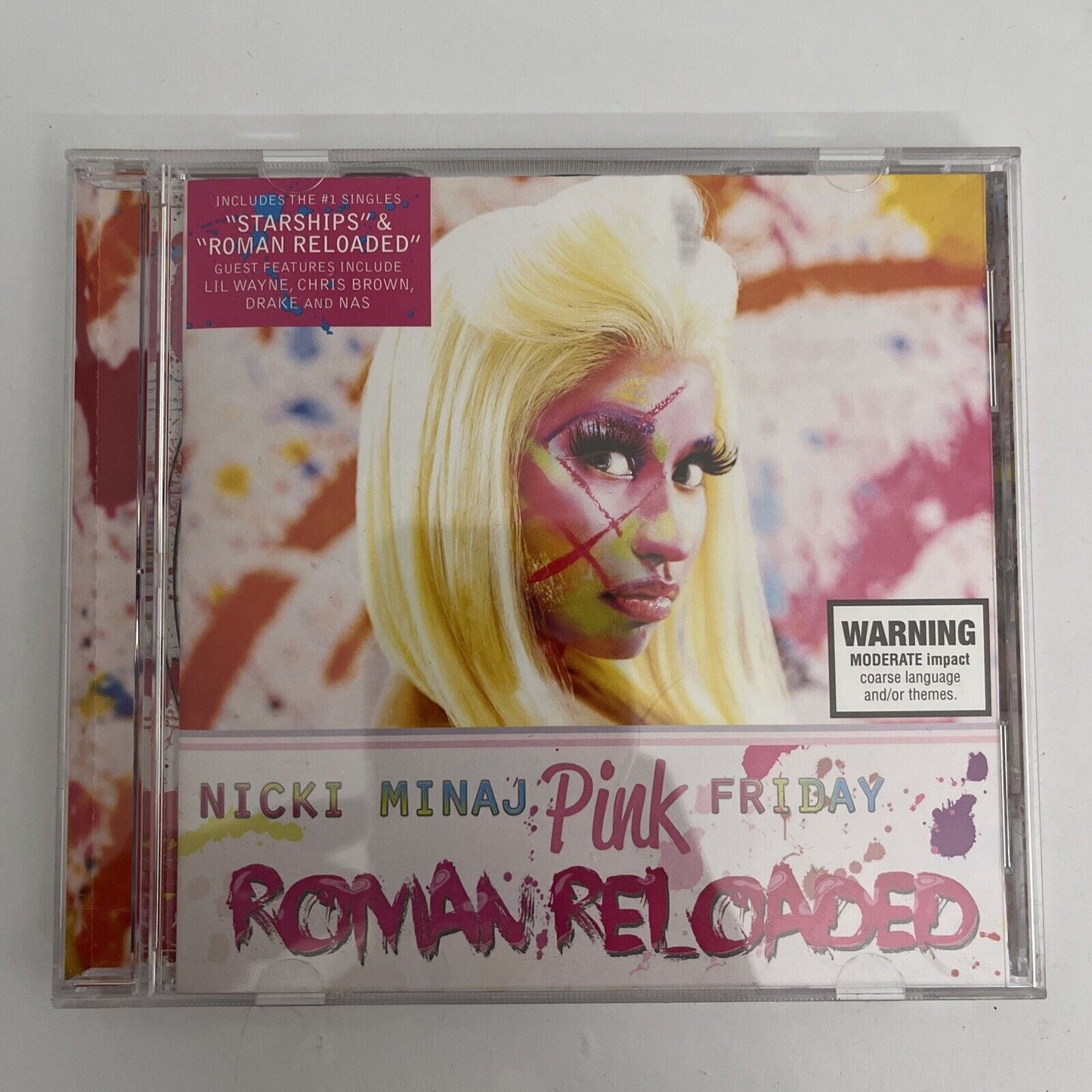 Nicki Minaj – Pink Friday: Roman Reloaded (CD, 2012) Album NEW