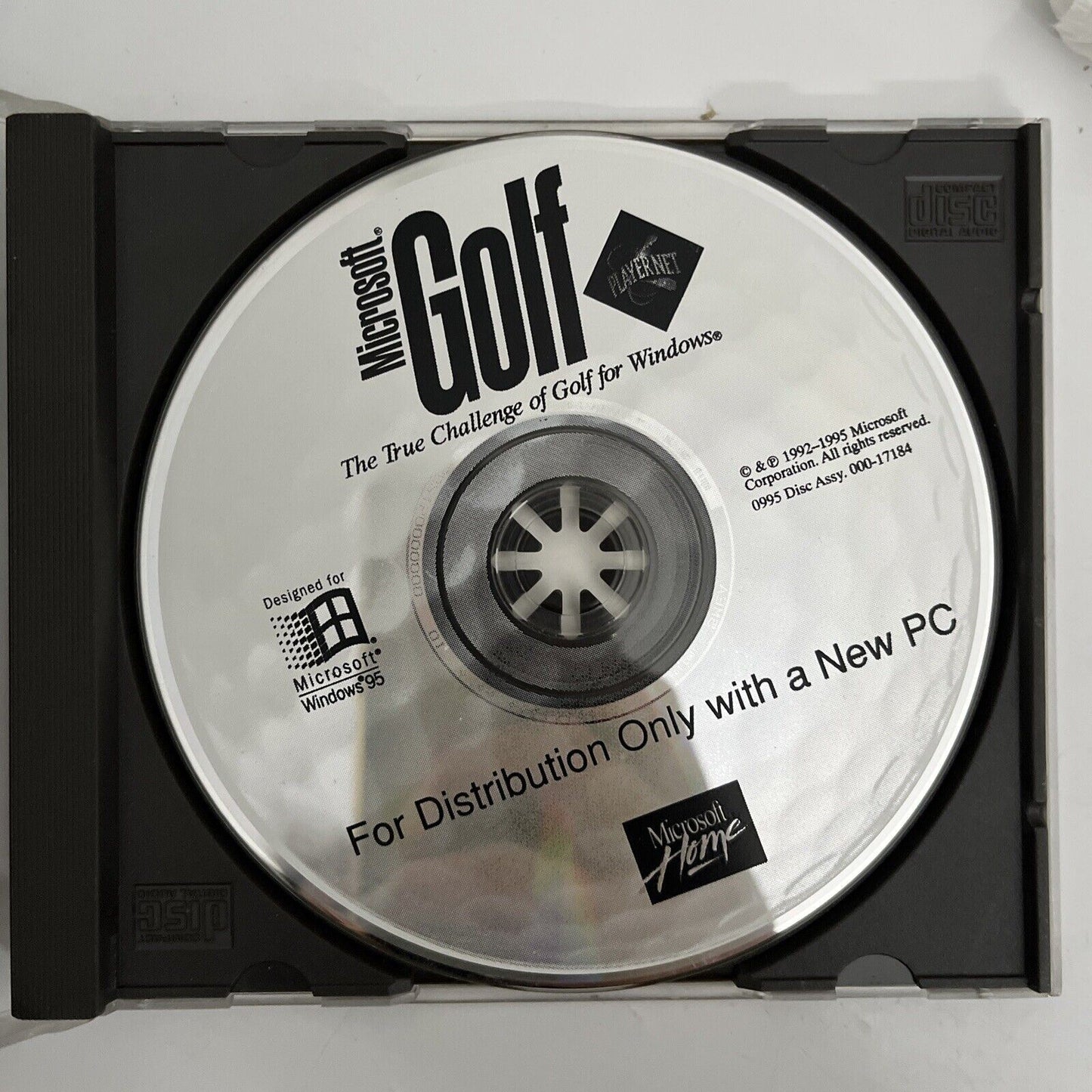 Microsoft Golf 2.0 - PC Windows 3.x 1995 CD-ROM Game