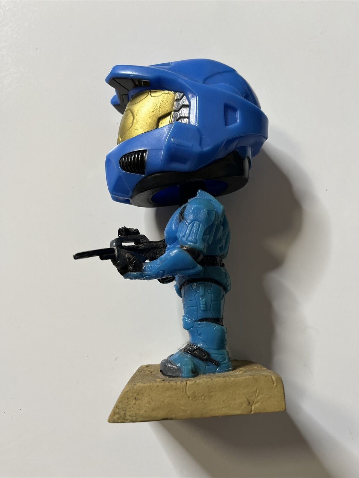 Funko Genuine Microsoft Master Chief Spartan Halo 3 2008 Bobble head  Blue