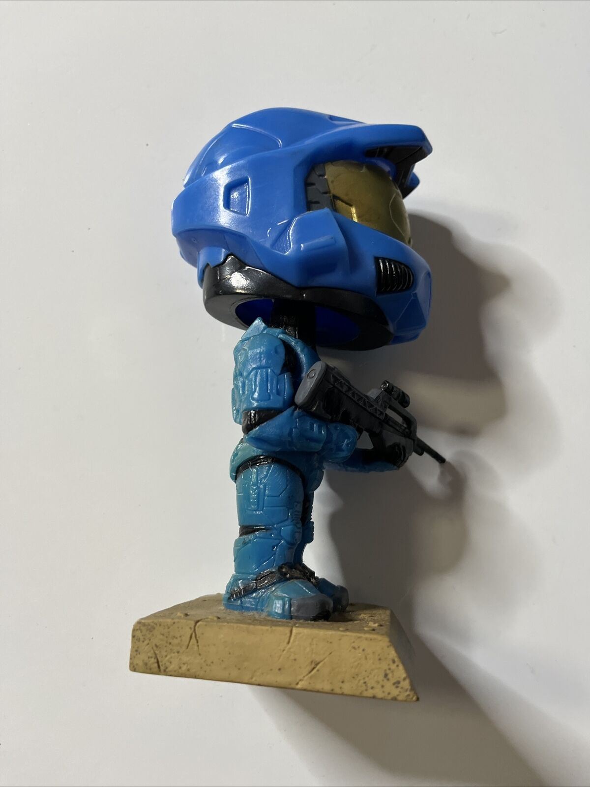 Funko Genuine Microsoft Master Chief Spartan Halo 3 2008 Bobble head  Blue