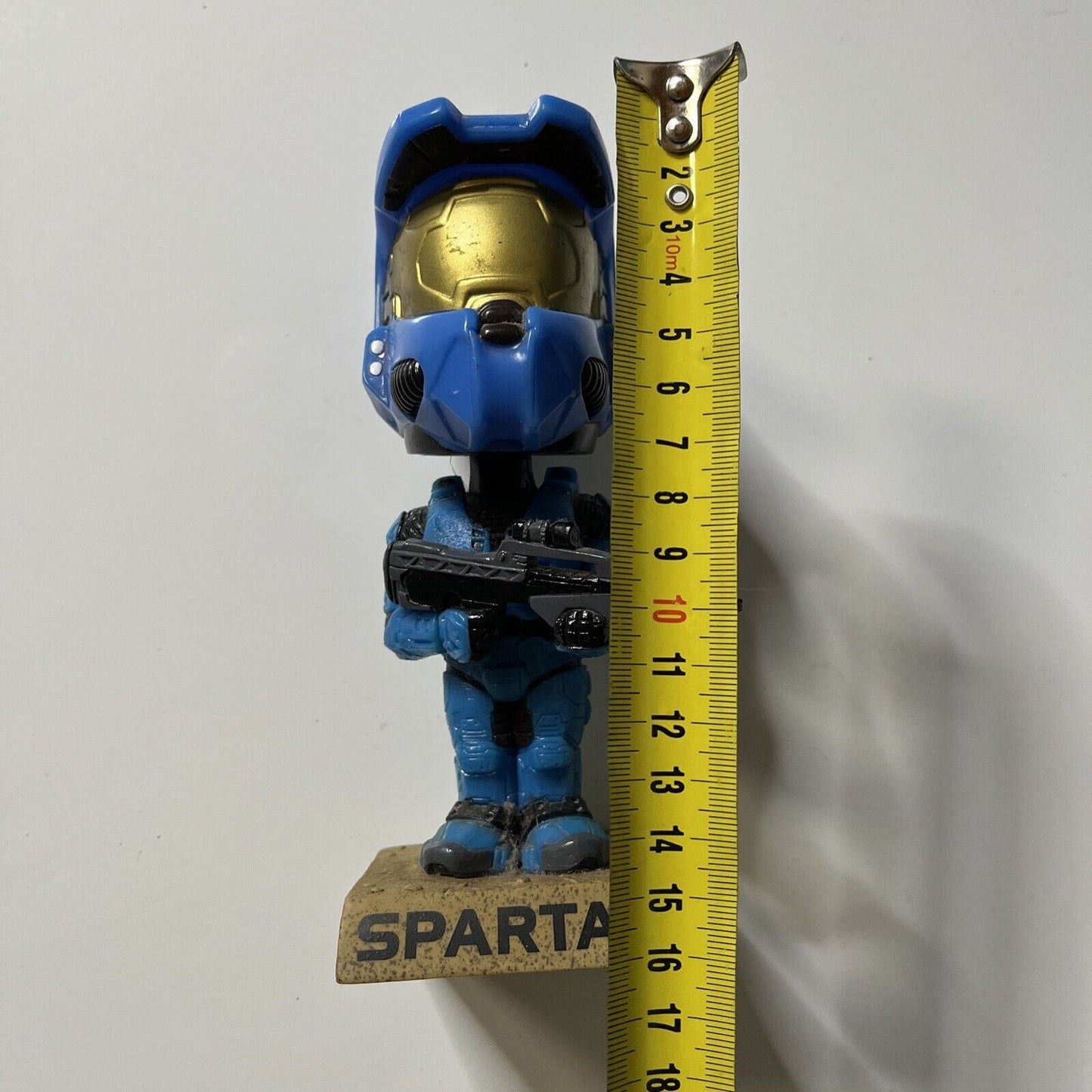 Funko Genuine Microsoft Master Chief Spartan Halo 3 2008 Bobble head  Blue