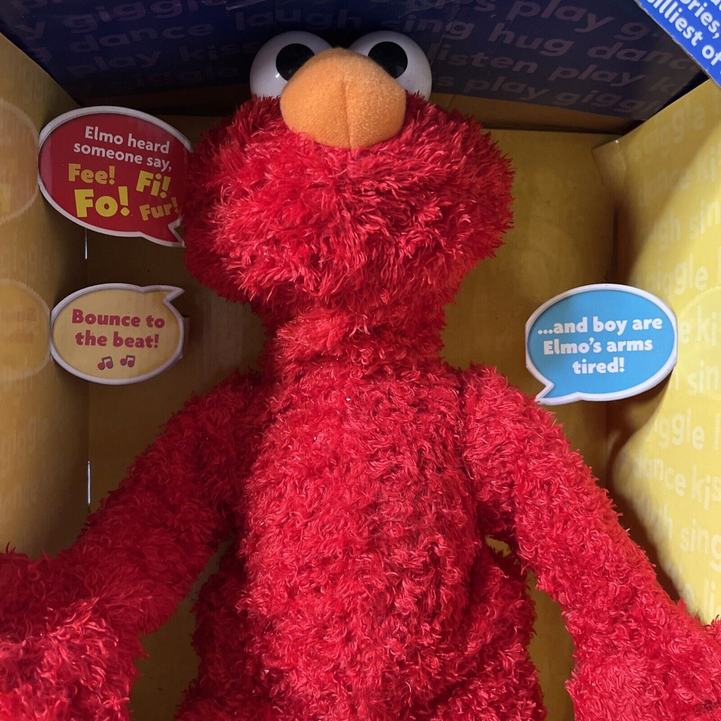 Sesame Street Elmo Live! Doll Plush Figure 2008