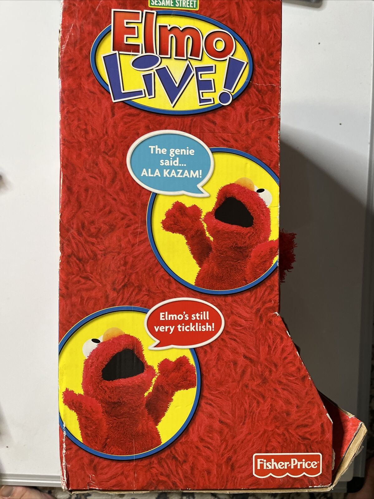 Sesame Street Elmo Live! Doll Plush Figure 2008 – Retro Unit