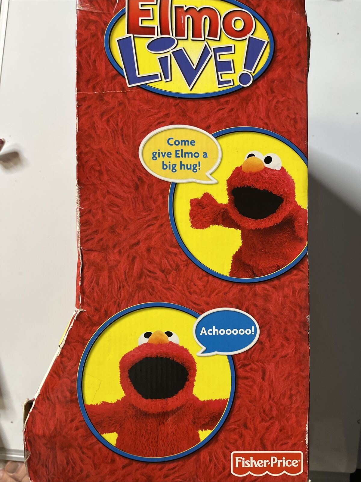 Sesame Street Elmo Live! Doll Plush Figure 2008 – Retro Unit