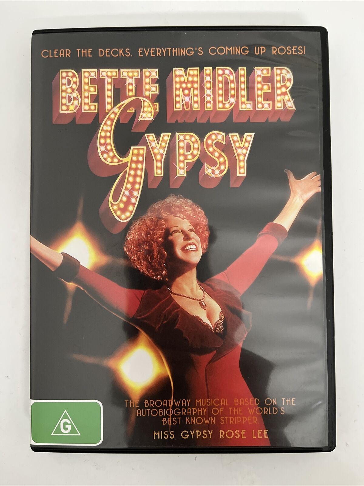 Gypsy (DVD, 1993) NEW Bette Midler, Peter Riegert, Cynthia Gibb. Region 4