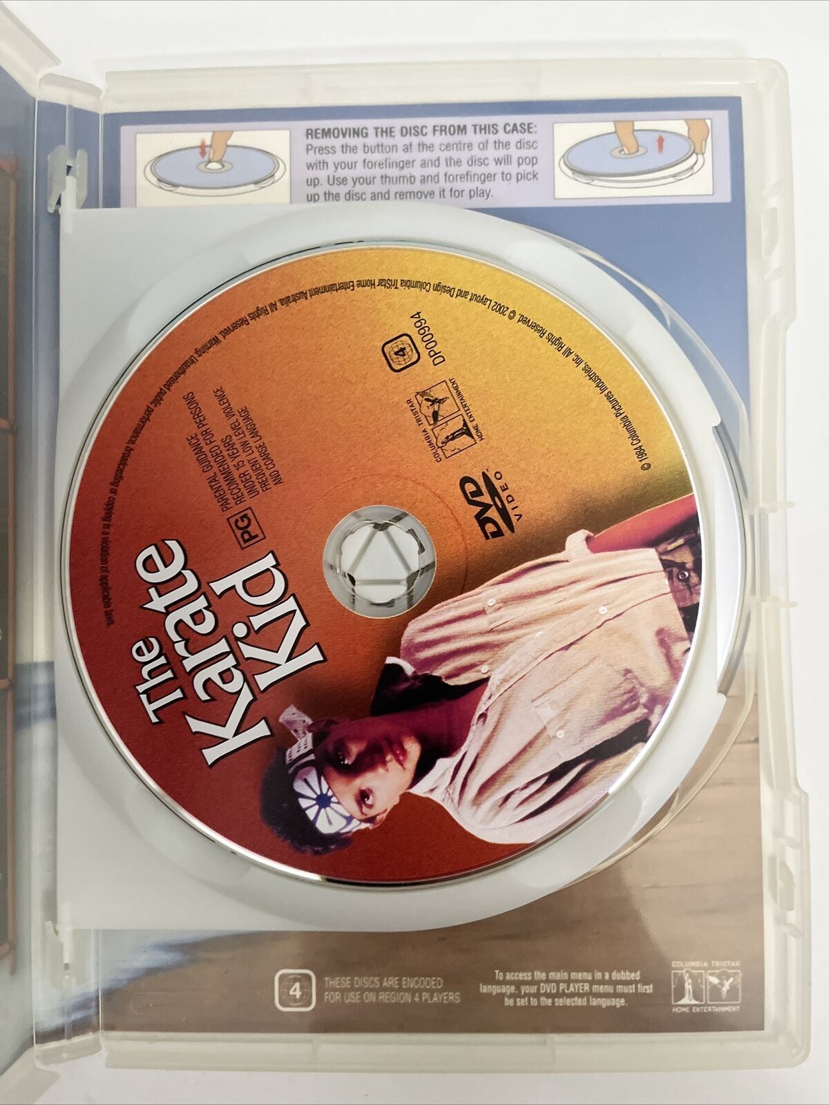 Karate Kid 1,2,3 (DVD) Ralph Macchio, Noriyuki 'Pat' Morita. Region 4