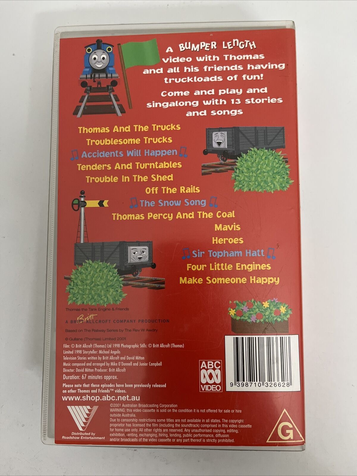 Thomas & Friends - Truckloads of Fun VHS PAL