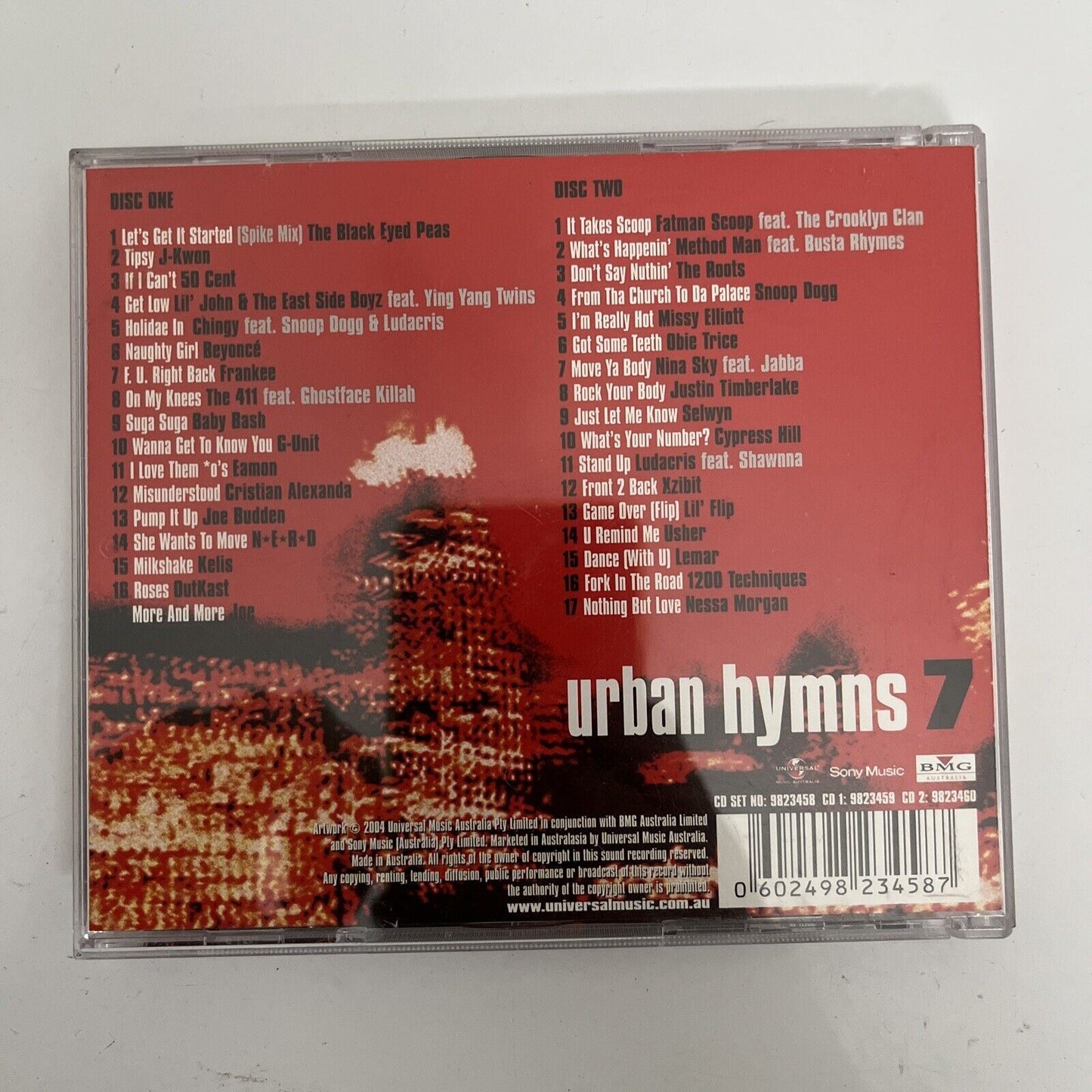 Urban Hymns 7 by Various Artists (CD, 2-Disc Set, 2004) Album